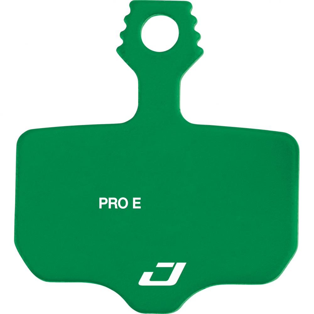 Jagwire Bremsbeläge Disc Pro E-Bike Semi-Metallic Grün - starke Bremspower für E-MTB & Trekking