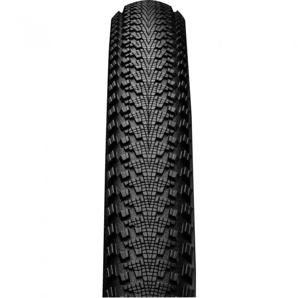 Continental Double Fighter III 24x1,75 Zoll Fahrradreifen schwarz, Profil für Asphalt & Schotter.
