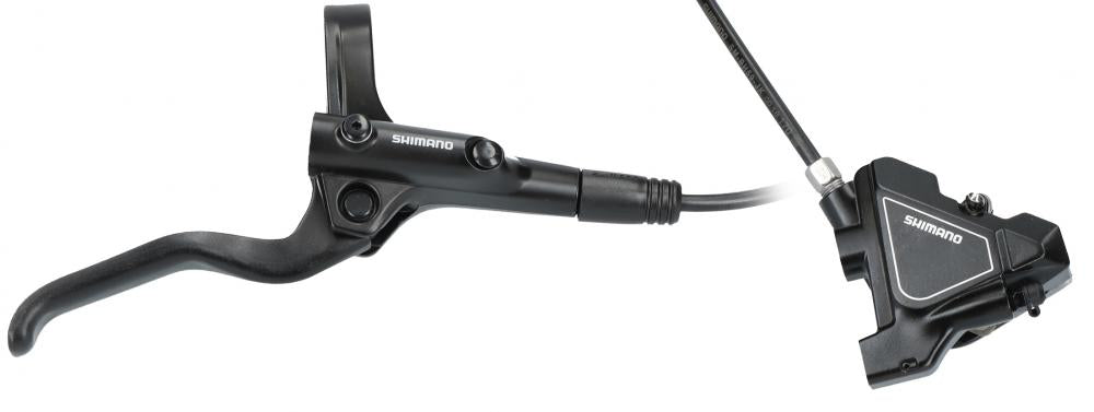 SHIMANO Scheibenbremse MT201 HR - hydraulische Hinterrad-Scheibenbremse, vormontiert, 563 g