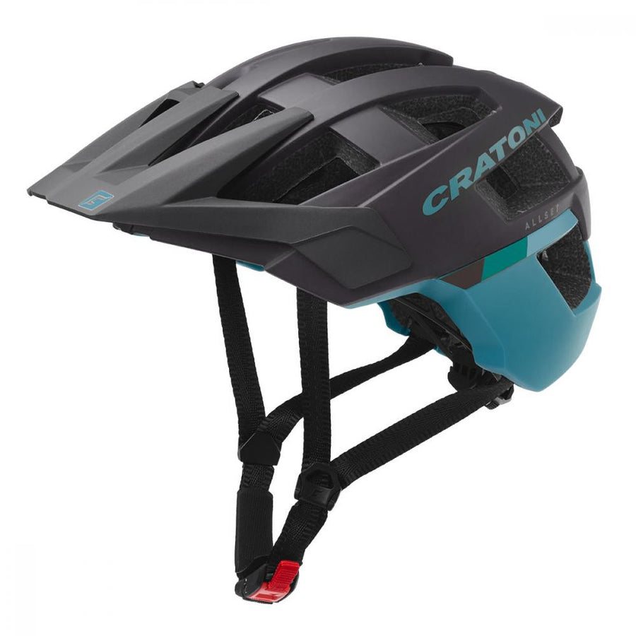 Cratoni Fahrradhelm AllSet MTB dark petrol matt S/M 54 bis 58cm