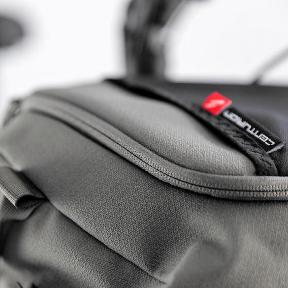 Centurion Tasche für Gepäckträger E-Trekking Front 34 x 26 x 16 cm Anthrazit - praktische Front-Gepäcktasche