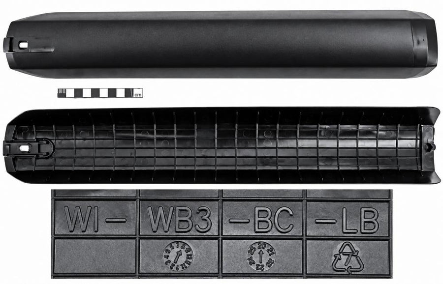Winora Battery Cover schwarz für Sinus He/Da - Bosch i625Wh