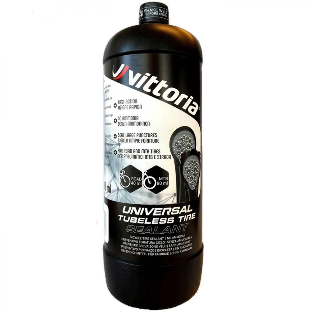 Vittoria Universal Tubeless Reifendichtmittel 500 ml - zuverlässiger Pannenschutz für Tubeless-Reifen