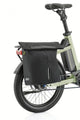 QIO Einzeltasche Gabriel - Hook-On Haken - 14 bis 16 Liter - wasserabweisend - Schultergurt - Reflexdetails - schwarz