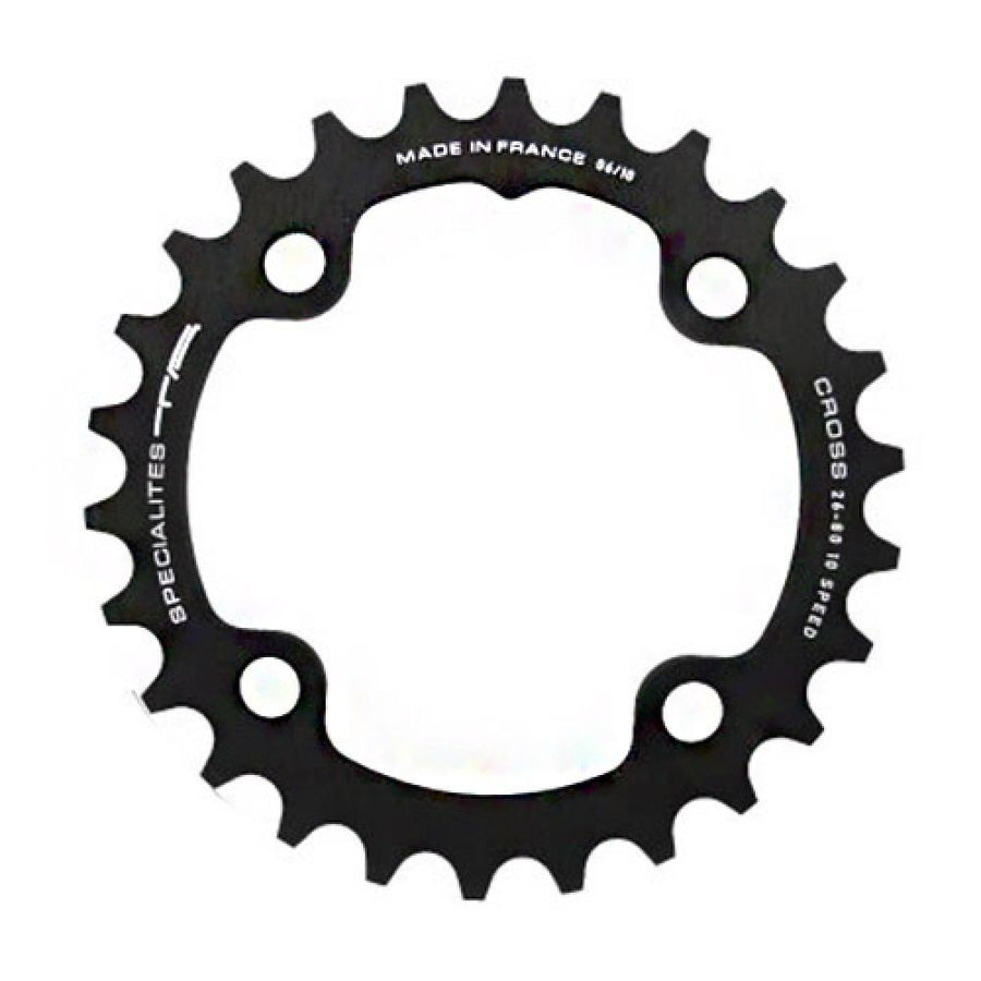 TA Kettenblatt Cross 26Z schwarz, 80mm BCD, 10-fach, innen.