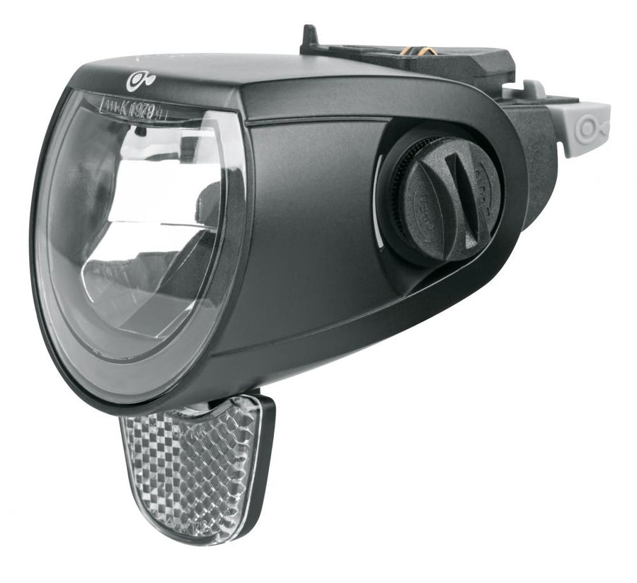 MonkeyLink SkyeLight 110 LUX Front CONNECT: 110 Lux Frontscheinwerfer mit K-Reflektor, Tagfahrlicht, Fernlichtfunktion (150 Lux), USB-C-Schnellladefunktion, StVZO-zugelassen