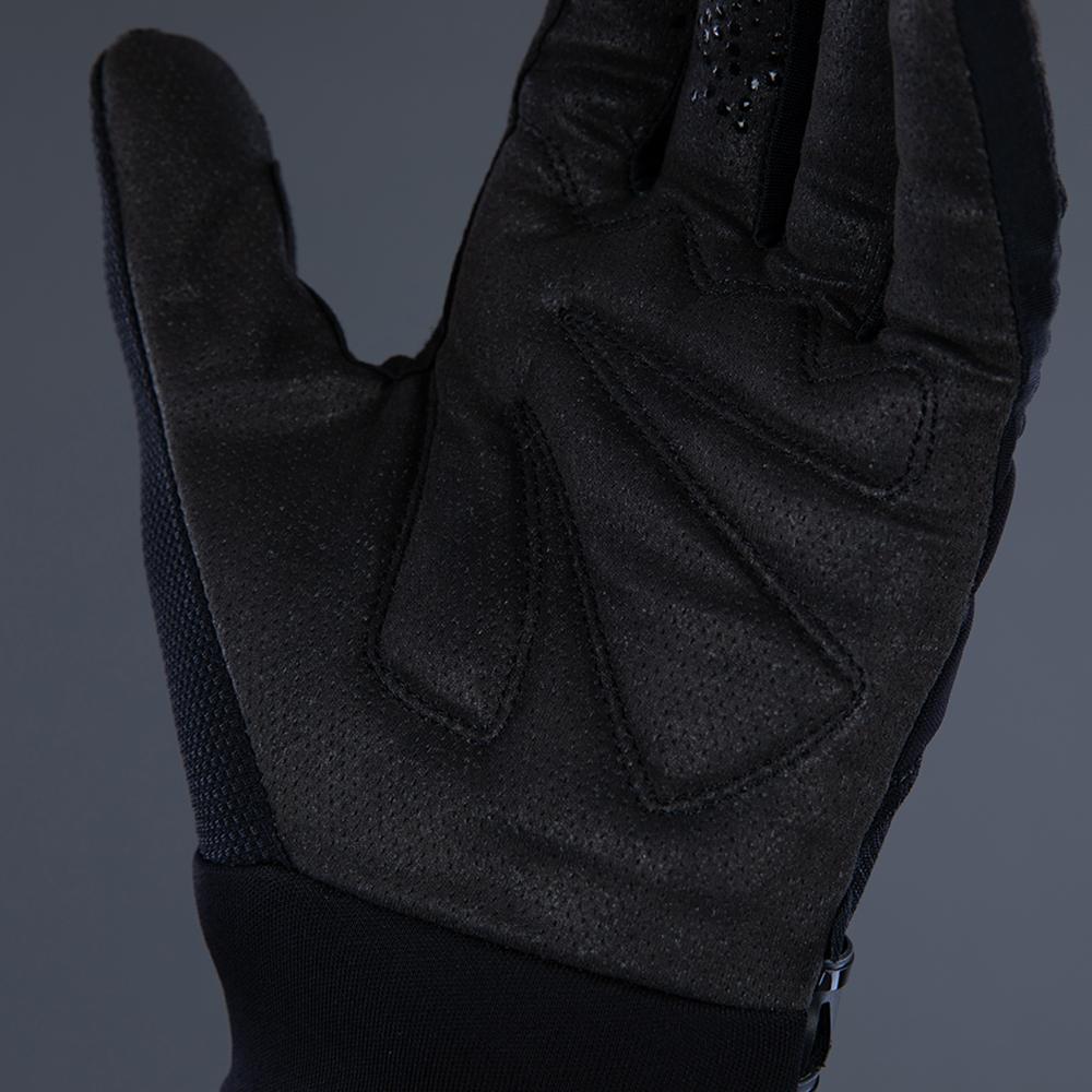 CHIBA Blade - Radhandschuhe kurz, schwarz/schwarz, S, atmungsaktiv mit Touchfinger