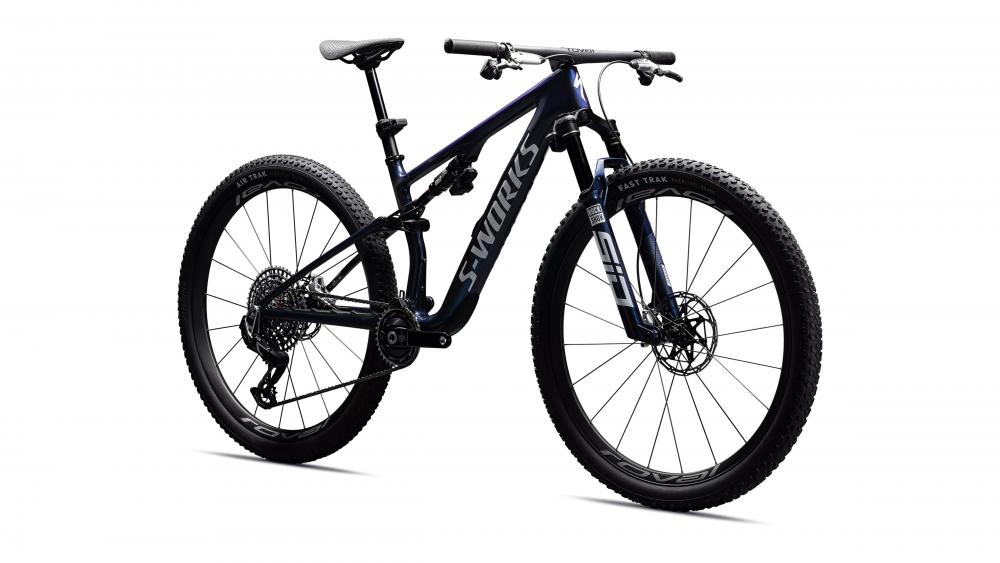 EPIC 8 SW Mountainbike - Maroon/Redwood/Metallic White Silver - Größe S