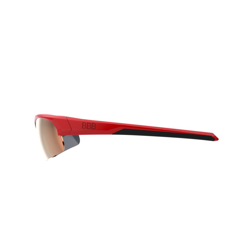 BBB Cycling BBB Sportbrille Impress Small Größe S blau - kompakte Radbrille für schmale Köpfe
