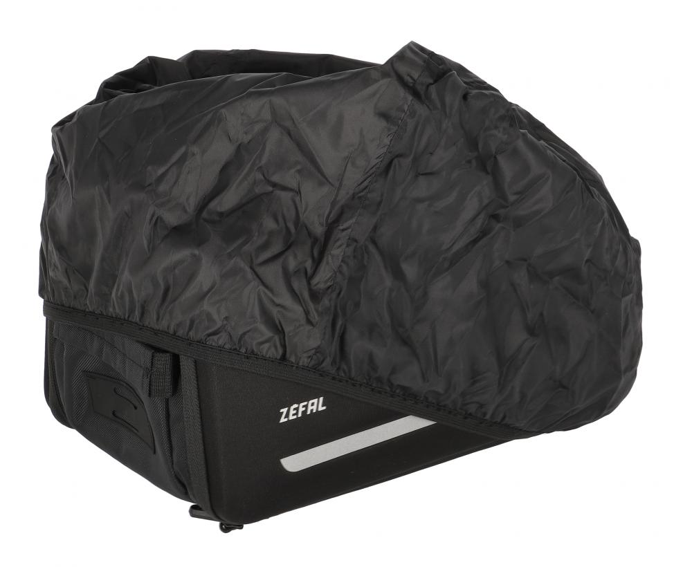 Zefal Z Traveler 80 Gepäckträgertasche - 8 bis 32 Liter - schwarz - erweiterbar - mit Seitentaschen - Velcro-Befestigung - Regenhülle
