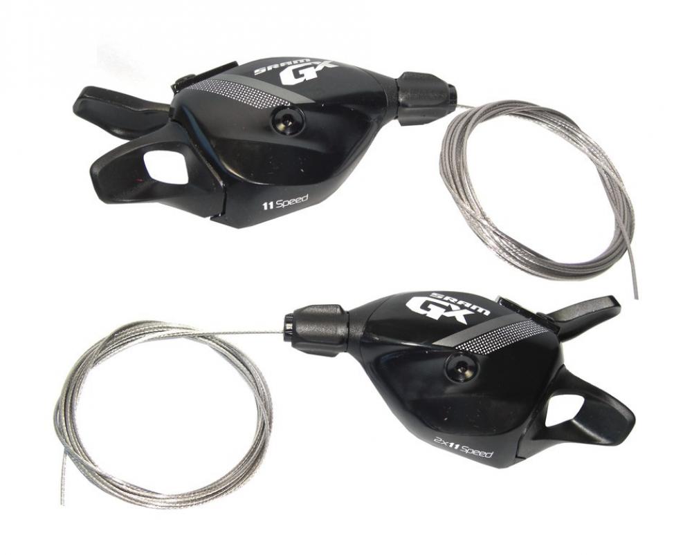 SRAM Trigger GX 2x11 und 11-fach Schalthebel Set schwarz