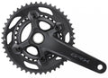 SHIMANO Kurbelgarnitur GRX FC-RX600-10 Kurbelgarnitur - 600-10, 10-fach, 175 mm, 46-30 Zähne, 30 Zähne, Schwarz