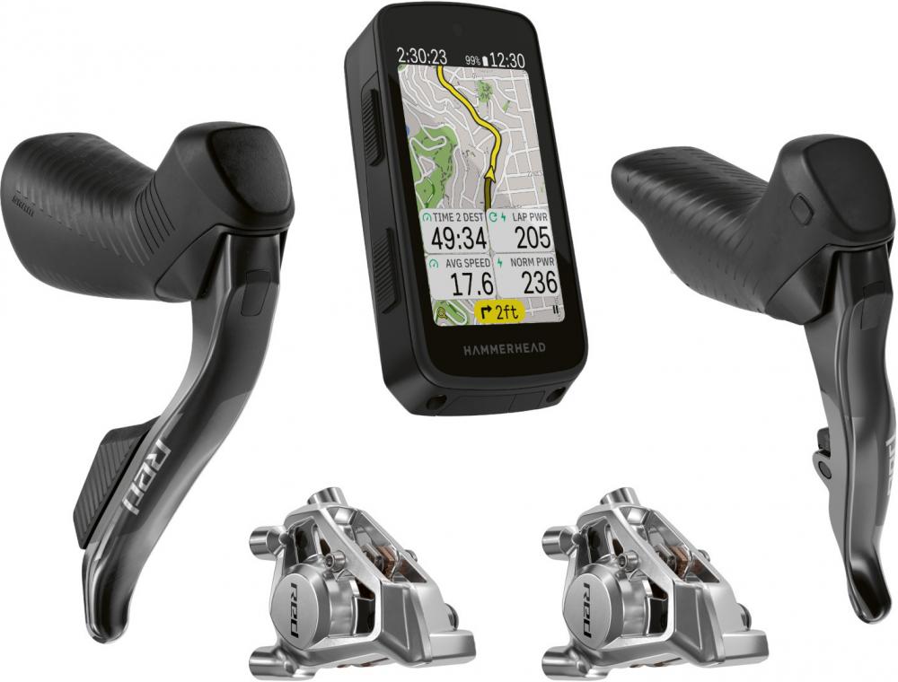 SRAM RED MY25 Schalt-/Bremshebel Upgrade-Kit inkl. Hammerhead Karoo - AXS Performance-Update