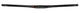 Ergotec Lenkerbügel FLAT BAR 31,8 Alu, sw/matt, Ø31,8mm, 780mm, 12°/0°