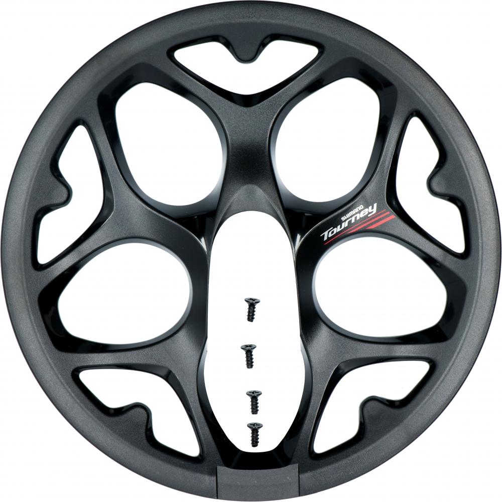 SHIMANO Kettenschutzring FC-A073 inkl. Schrauben - 108 g, für Kurbelgarnitur FC-A073