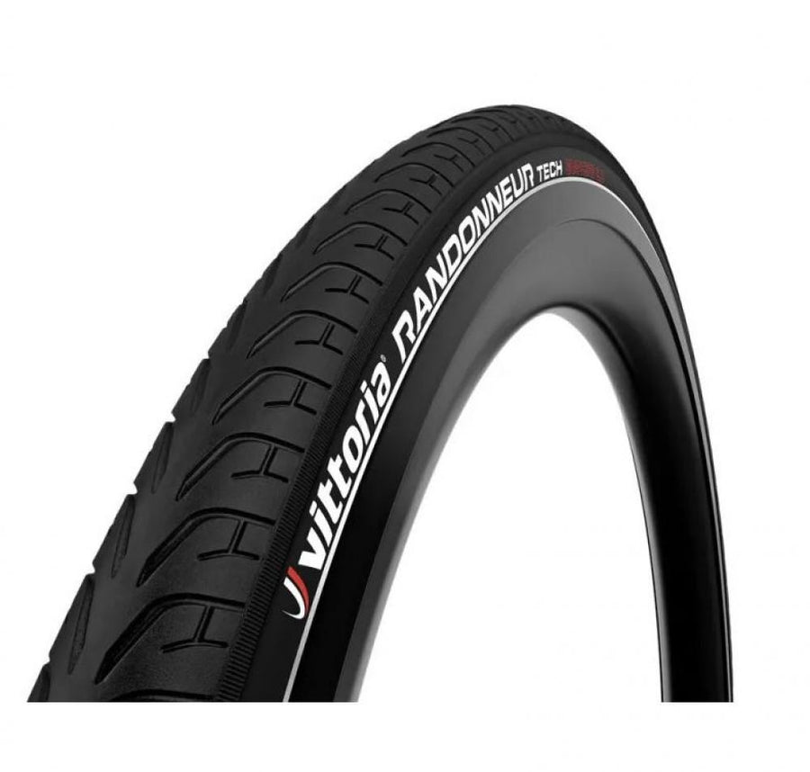 Vittoria Reifen Randonneur Tech 28x1.25 Zoll 32-622 schwarz Reflex E-50 Draht