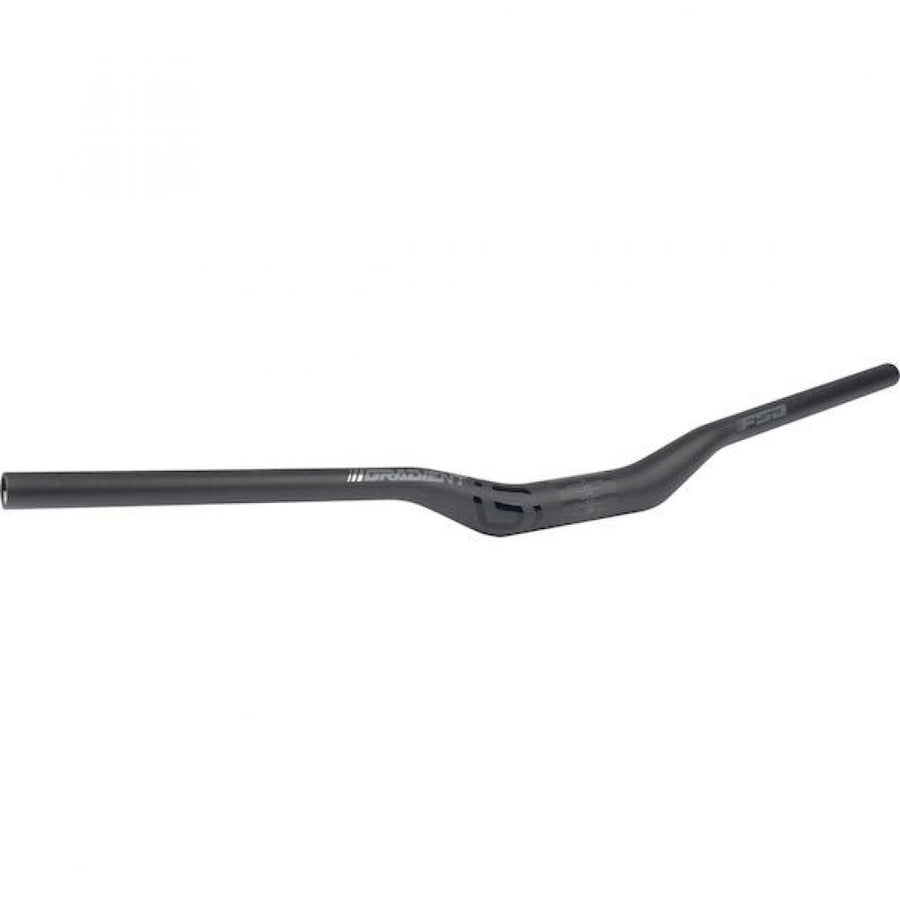 FSA Lenker Gradient Riser Carbon 31,8 31,8 x 800 mm Schwarz - präziser Carbon-MTB-Lenker für anspruchsvolle Trails