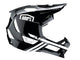 100% Trajecta helmet w/Fidlock L black/white - leichter Fullface-Helm mit Top-Belüftung