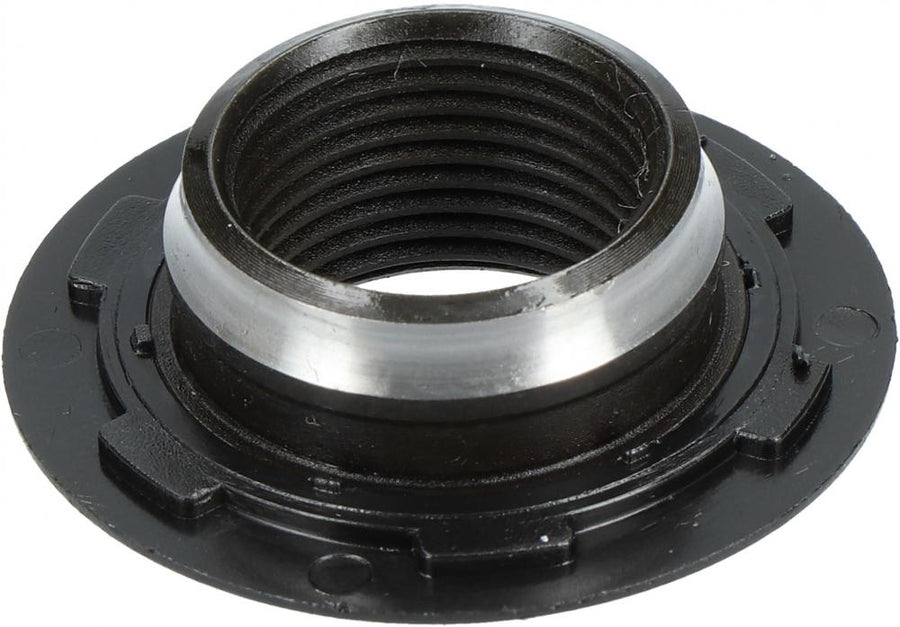 SHIMANO VR Konus komplett für Nabendynamo DH3N80, schwarzes Ersatzteil Vorderradnabe mit Gewinde.