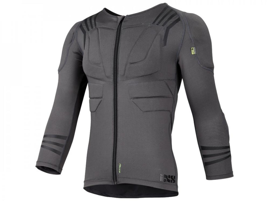 IXS Sports Division iXS Trigger upper body protective L/XL grey - leichter Oberkörperprotektor mit Xmatter-Schutz