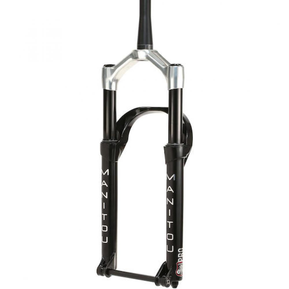 Manitou Federgabel Mastodon Pro Gen. 3 120 mm Mattschwarz/silber - steife Fatbike-Trailgabel