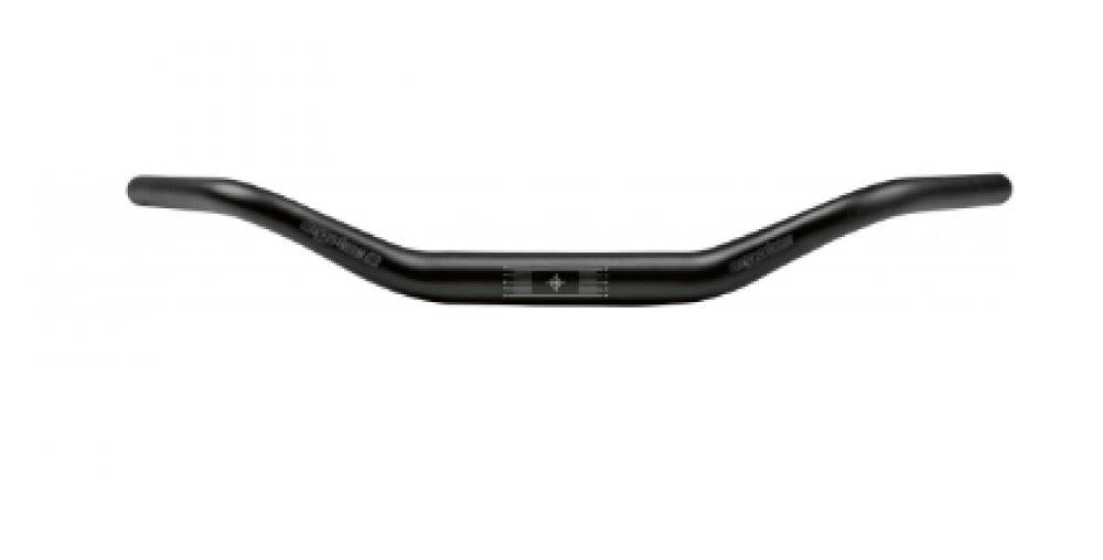 Ergotec Moon Cruiser Lenker 60° Schwarz - Ergonomischer Lenkerbügel 31,8 mm