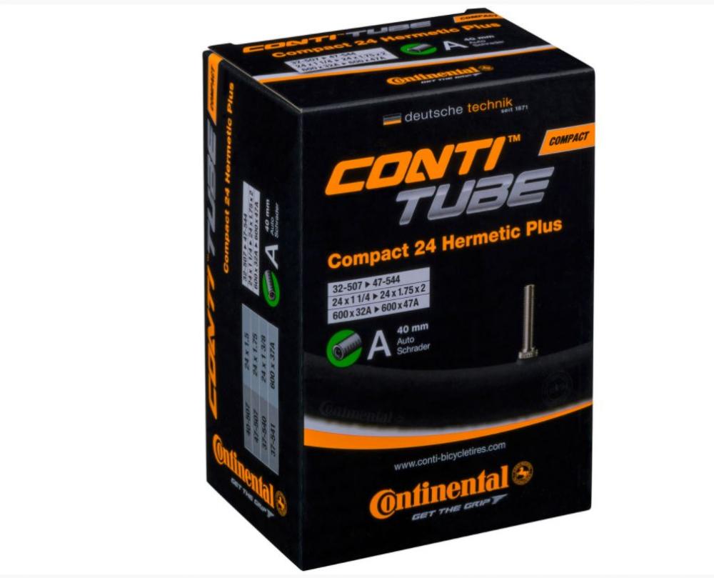 Schlauch Conti 24x1.90-2.50 Zoll 50-62/507 A40 Hermetic Plus 24 Wide Av 40 Mm
