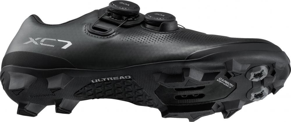 SHIMANO Fahrradschuhe XC703 Herren/Damen MTB SPD Fahrradschuhe Größe 42 Schwarz