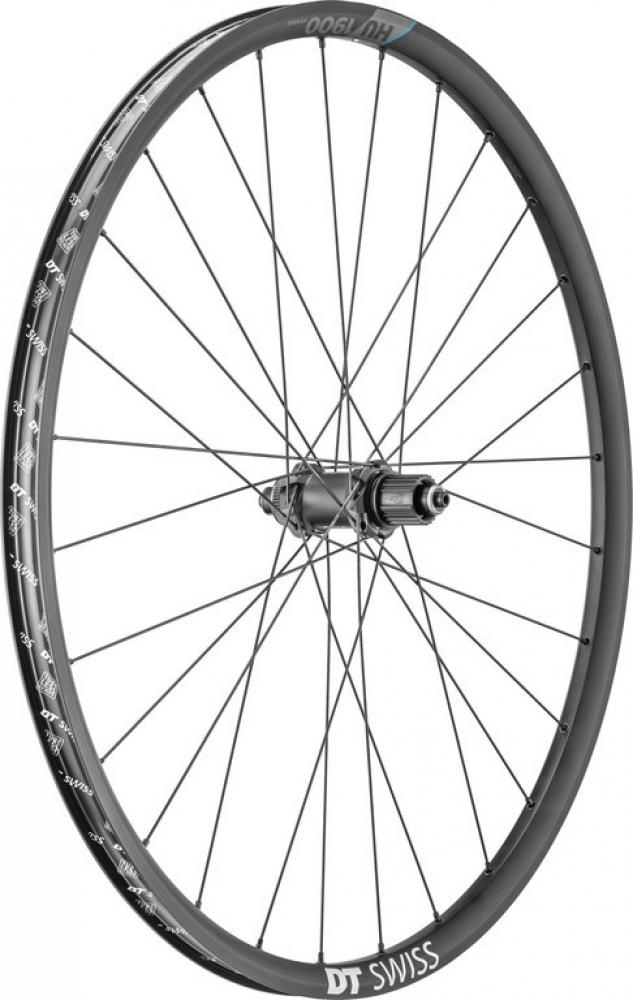 Dt Swiss Laufrad (hinterrad) Hu 1900 Spline Db 29/25mm Alu, Sz, Cl, 135/5 Qr, Shim. 12sp