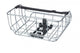Basil Portland MIK Fahrradkorb Chrom - 43x36x22 cm - Gepäckträgerkorb mit MIK-System