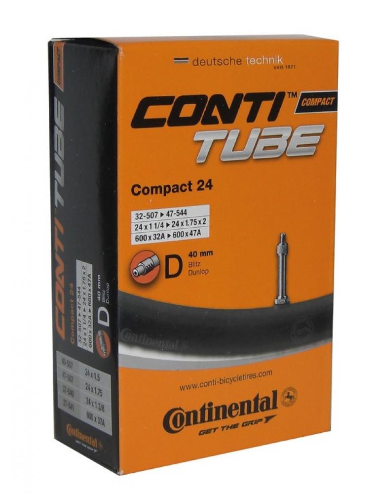 Continental Schlauch Conti Compact 24 24x1 1/4-1.75" 32/47-507/544 DV 40mm"