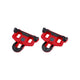 BBB Cycling BBB Schuhplatten PowerClip 6 degree One Size rot - effizienter Kraftschluss fürs Rennrad