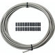 Jagwire LEX-SL Schaltzugaußenhülle Ø 4,5 mm x 10 m Titan - Präzise Schaltleistung
