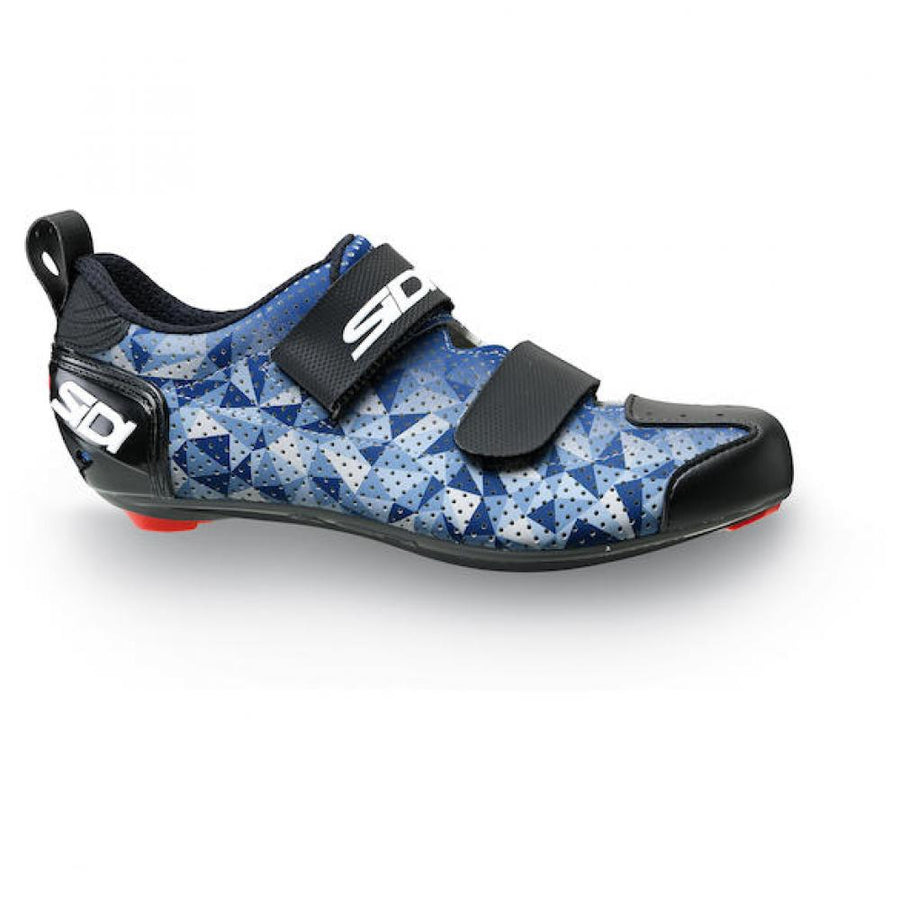 Sidi ROAD T-5 Air blue/white/black 43 Blau/weiß/schwarz - leichter Triathlon-Rennradschuh