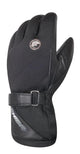 CHIBA Lady Diamond - Damen Radhandschuhe schwarz, Größe 8, wasserdicht & atmungsaktiv