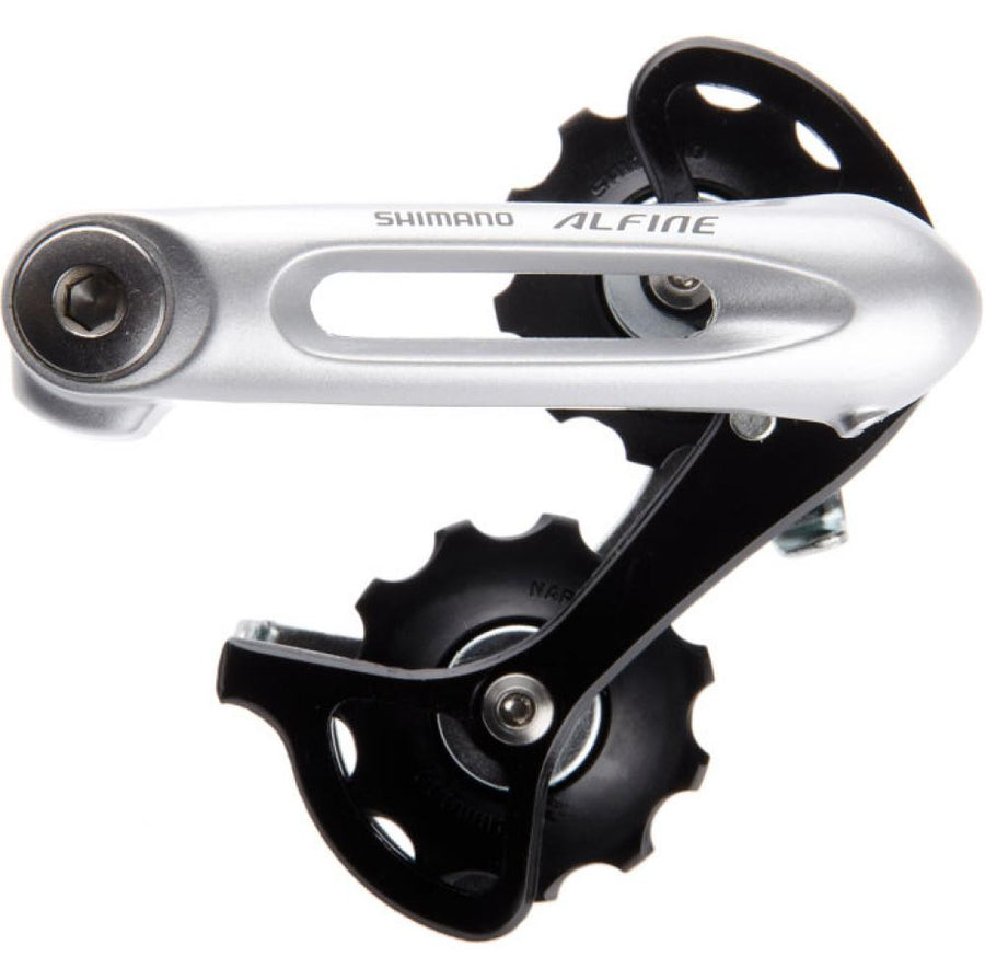 SHIMANO Kettenspanner ALFINE silber Kettenspanner - für Nabenschaltungen, silber
