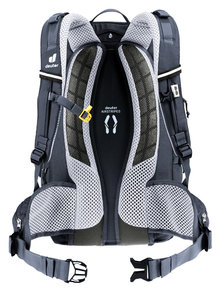 Deuter Trans Alpine 24 Fahrradrucksack 24 Liter Schwarz - ideal für Mehrtagestouren und MTB
