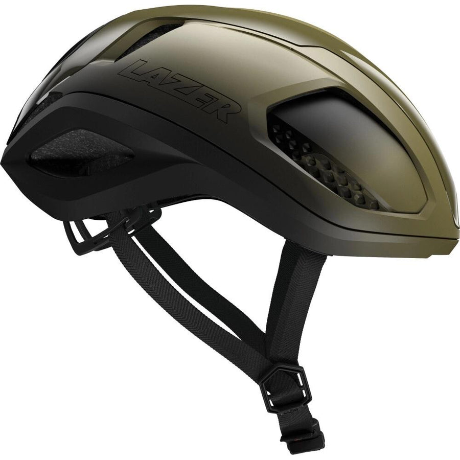 LAZER Helm Vento KinetiCore Road Salt & Pepper L 58-61 cm - maximaler Aero- und Komfort-Helm