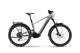 Haibike E-City Bike Adventr 4 Fully SUV E-Bike 27 - 5 Zoll 600 Wh Bosch Performance Line PX Shimano Cues 11-Gang grey-bamboo matt-glossy