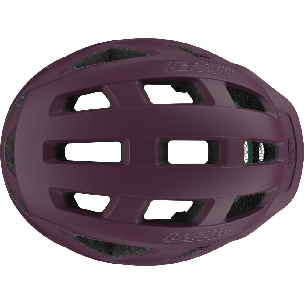 LAZER Cerro KinetiCore matte tyrian M - sicherer Allround-Fahrradhelm mit Komfort