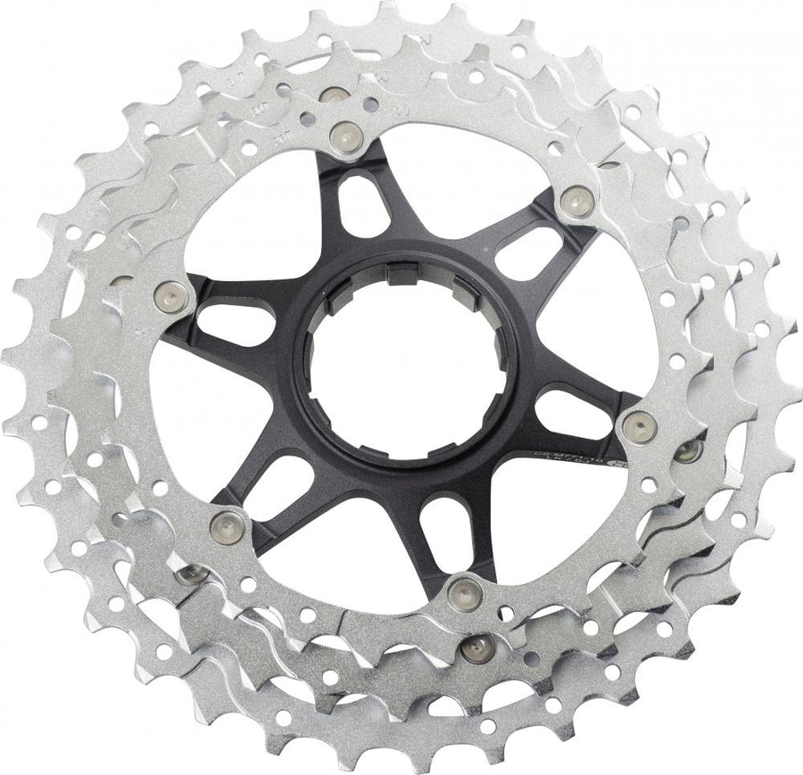 SHIMANO Ritzel für CS-M771 26-30-34 Zähne 11-34 Abstufung 6-Arm-Träger - 26-30, 34 Zähne, 11-34