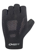 CHIBA Evolution - Fahrradhandschuhe schwarz XS, leicht & atmungsaktiv