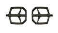 LOOK Trail Roc Plus Plattformpedale - geschmiedetes Aluminium, konkave Oberfläche, 10 Pins, schwarz