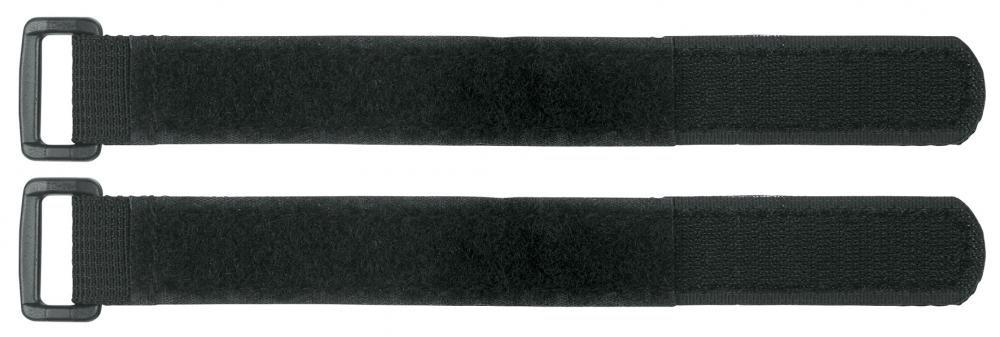 SKS Anywhere Adapter kurze Gurte schwarz, 2er Set, für Sattelstützenmontage, Umfang 70-110 mm, Durchmesser 25-35 mm, Kunststoff
