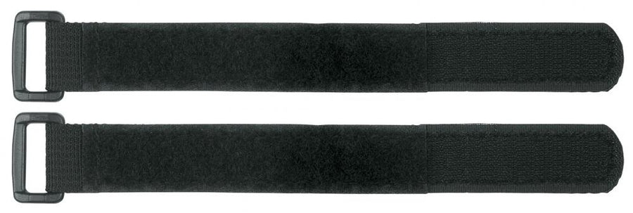 SKS Anywhere Adapter kurze Gurte schwarz, 2er Set, mit Klettverschluss und Kunststoffschnallen für Fahrrad-Sattelstützenmonta