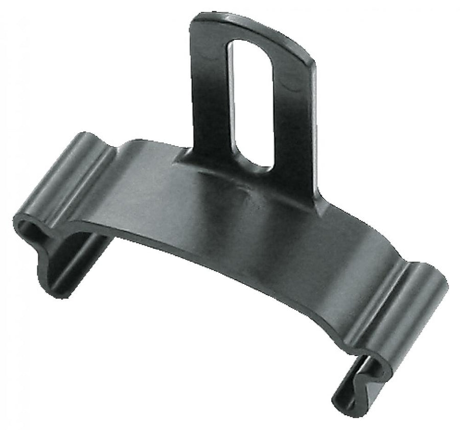 SKS Kunststoffschiebebrücke 53 mm - Ideal für Schutzbleche von 50-60 mm Breite, robustes Material, einfache Montage, stabiler Halt, schwarz