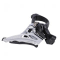 SHIMANO Umwerfer DEORE FD-M4100 2-fach MTB Schelle mittig Front-Pull - präzise Kettenführung für moderne MTB-Antriebe