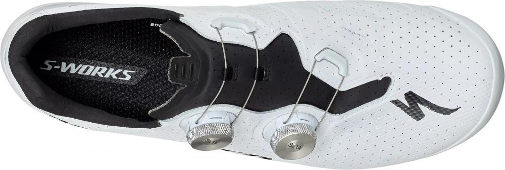 Specialized S-Works Torch Rennradschuh Weiß Team 41.5 - Profi-Radschuh mit maximaler Powerübertragung