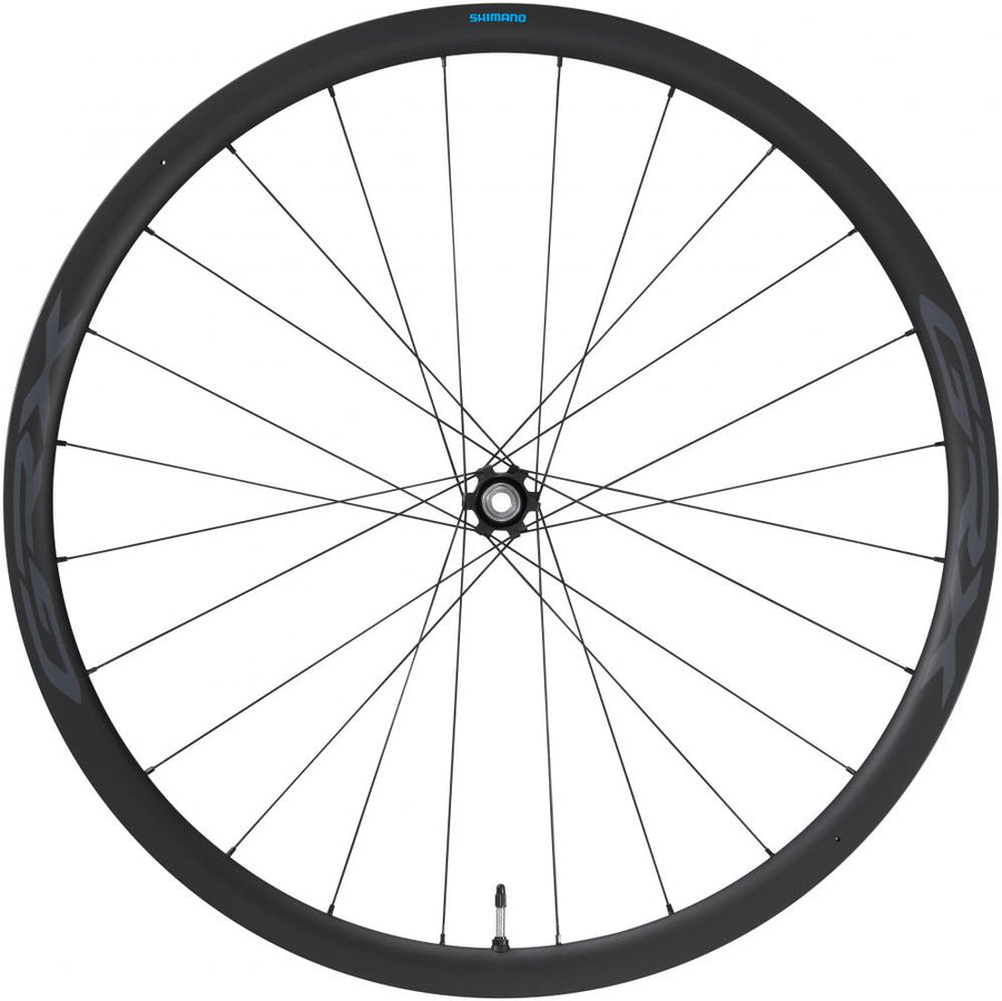 SHIMANO Vorderrad GRX WH-RX870 700C Laufrad - 28 Zoll Carbon Road/Gravel Scheibenbremse 24 Loch Center-Lock 100x12 mm