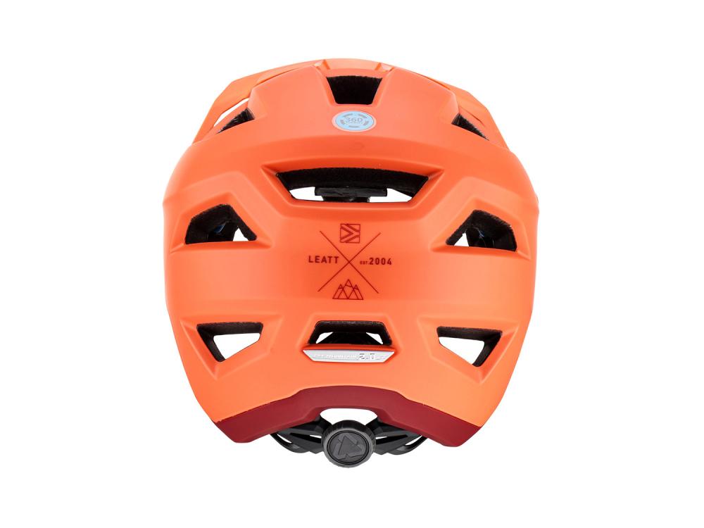 Leatt Fahrradhelm MTB All Mountain 2.0 Peach S, Rückansicht.
